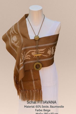 Schal Braun